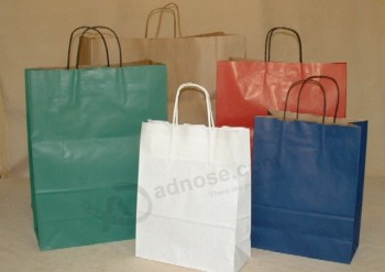 Customized high-end Printed Premium Colorful Kraft Paper Bag
