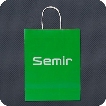 Customized high-end Printed Promotional Kraft Paper Bag with your logo