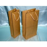 Customized high-end Printed Wine Paper Packaging Bag