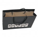 Wholesale Customized high-end Laminated Paper Shopping Bag for Clothing