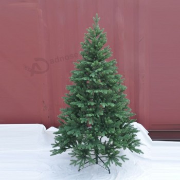фабрика прямая продажа подгонянное высокое качество декоративная ель рождественская елка, сделанная из пластмассы/пвх/физическое воспитание