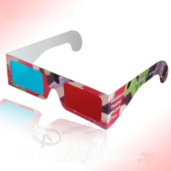 Oem 새로운 디자인 창조적 인 종이 3d 안경 도매