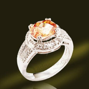 工場直接販売高品質のOEM新しいデザインの婚約指輪をカスタマイズした