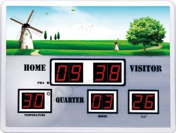Wholesale customized high quality Top Quality OEM Design LED Wall Calendar
