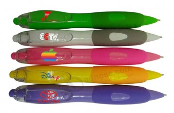 оптовое подгонянное высокое качество oem дизайн рекламные резиновые шариковые ручки