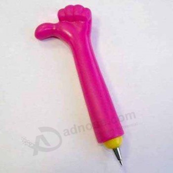 도매 맞춤형 고품질 프로모션 oem 특별 짧은 핑크 볼펜 펜