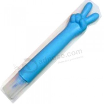 Wholesale customized high quality OEM Design Promotional Yeah Shape Hand Ballpoint Pens