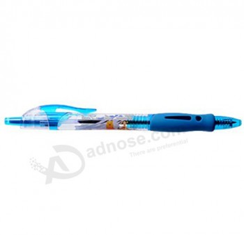 卸売カスタマイズされた最高品質のOEMノベルティ透明なボールペン