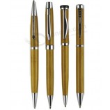 Wholesale customized top quality Novelty Wooden Metal Ballpoint Pen-A003