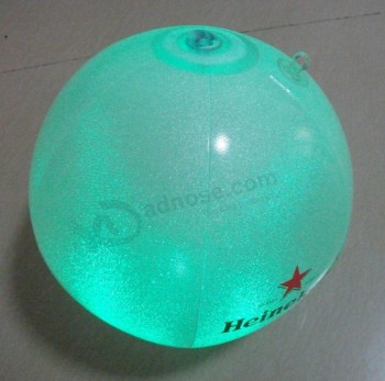 2017 новый дизайн oem надувной светодиодный пляжный мяч оптом