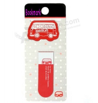 Wholesale customized top quality Magnetic Car Bookmark