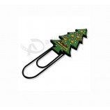 2017 Wholesale customized top quality New Style Soft PVC Bookmark with Braided Style