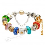 2017 Wholesale customized top quality New Style Colored Beaded Bracelet