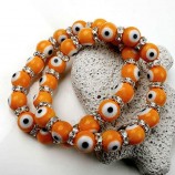 2017 Wholesale customized top quality New Style Eye Shape Beaded Bracelet