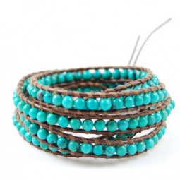 2017 Wholesale customized top quality Fashionable OEM Turquoise Bracelet