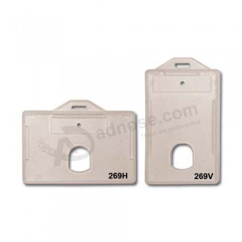 Wholesale customized top quality OEM Design Clear Transparant Business Card Case