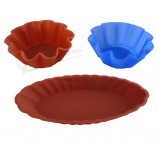 Wholesale customized top quality Non-Toxic Fancy 100% Food-Grade Silicone Cake Mold