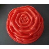 2017 Wholesale customized top quality New Fancy Rose Shape Silicone Cake Mold
