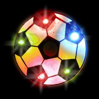 새로운 깜박이 색깔 된 축구 공을 도매