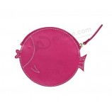 Customized top quality Nice Fish-Shape Cute Annimal Coin Purse