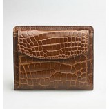 Customized top quality OEM New Realistic Type Leather Coin Purse