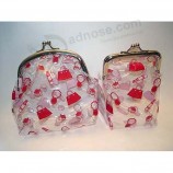 Customized top quality OEM Nice Colorful Metal Frame Coin Purse