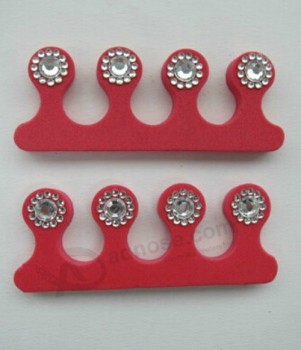 Diverses formes éponges sépUnerUneteurs d'ongles d'orteils en gros
