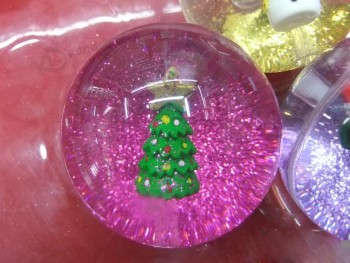 OEM Sell Glitter Bounce Crystal Toy Ball Wholesale