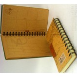 Customized top quality Classical Pattern Design Spiral Diary