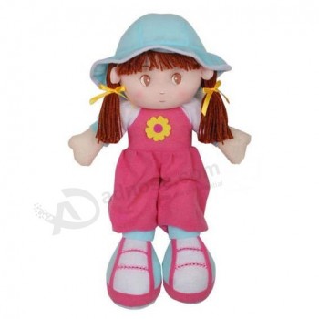 индивидуальная высококачественная безопасная и нетоксичная рекламная плюшевая игрушечная детская кукла