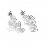 2017 Customized top quality Women Stainless Steel Drop Earring with Hook