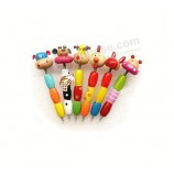 Customized top quality Hot Sale Colorful Carton Gel Pen with 0.5mm Needle Tip