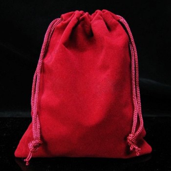 подгонянный мешок подарка высокого качества бархата с уникально конструкцией