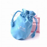 2017 Customized top quality Velvet Gift Pouch with Unique Design