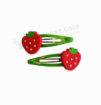 Customized top quality New Product Big Capacity Nice Cute Children Snap Hair Clip
