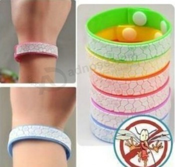 Customized high quality OEM Multi Color Insect-Repellent Wristband