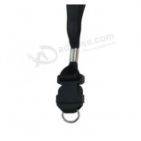 Customized top quality Promotion Gifts Nice Black Color Landyard for Sale