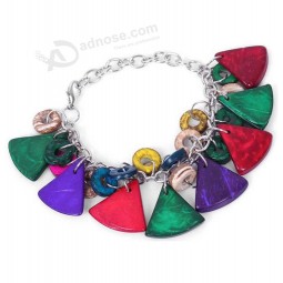 Custom Faction New Style Colorful Shell Bracelet for Sale