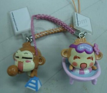 2017 Customized high quality Fancy Cartoon Mobile Phone Strap