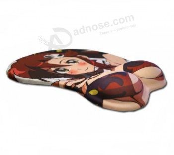 Customized high quality OEM Design Nice Arm Rest Mouse Pad