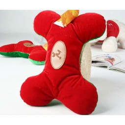 2017 뜨거운 새로운 제품 빨간 크리스마스 애완 동물 장난감 도매