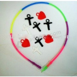 Customized high quality OEM Design Colorful Silicone Sports Necklaces
