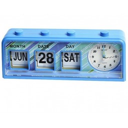 Customized high quality Newest Nice Novelty Calendar Alarm Desk Clock