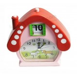 2017 Customized high quality Fancy Novelty Calendar Alarm Desk Clock