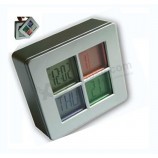 2017 Customized high quality Novelty Digital Desk Clock Colorful and Fashionable Style