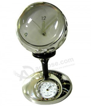 2017 판매에 대 한 사용자 지정 된 고품질 참신 금속 책상 시계