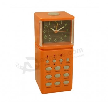 Customized high quality Nice Novelty Music Desk Clock for Sale