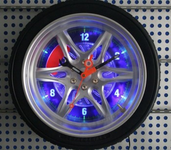 卸売customed最高品質の2017素敵なノベルティは、壁時計を導いた