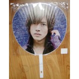 Customized Printed Cheap Bamboo Hand Fan for Sake Wholesale