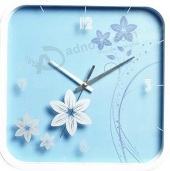 2017 Wholesale customized high-end Nice Novelty Plastic Wall Clock